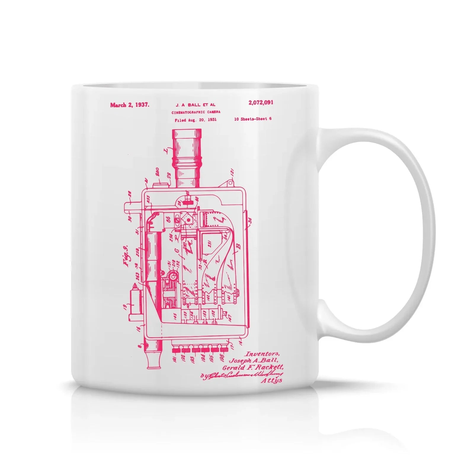 Camera Patent Mug M-CMP197 Desichalchitra