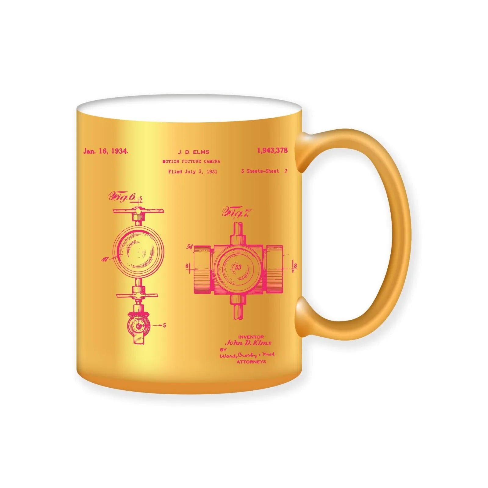 Camera Patent Mug M-CMP201 Desichalchitra