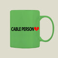 Cable Person Mug M-CAB3 Desichalchitra