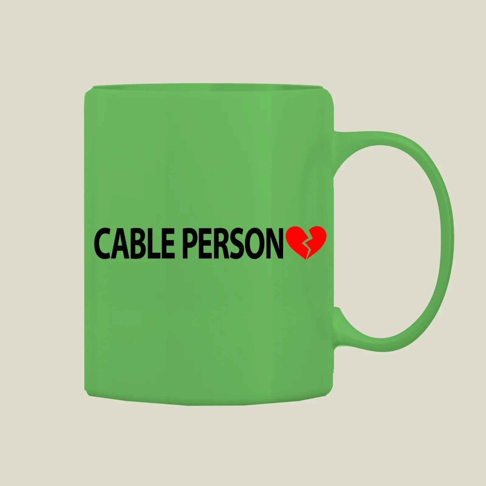 Cable Person Mug M-CAB3 Desichalchitra