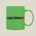 Cable Person Mug M-CAB4 Desichalchitra