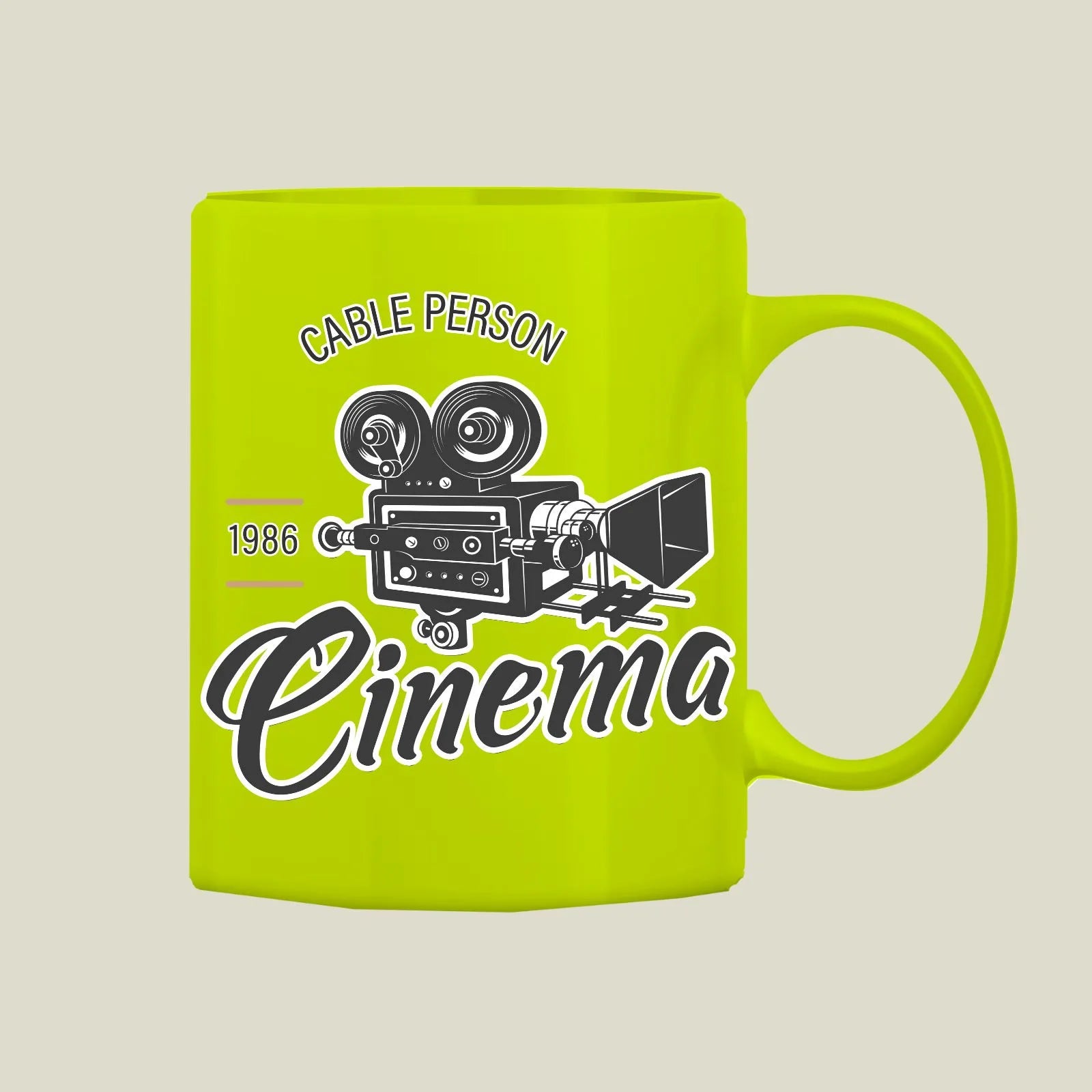 Cable Person Mug M-CAB7 Desichalchitra