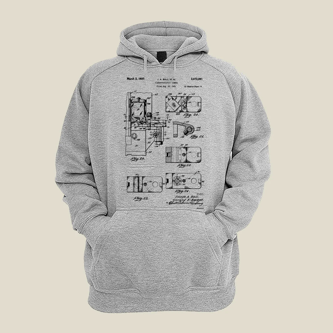 Camera Patent Hoodie H-CMP155 Desichalchitra