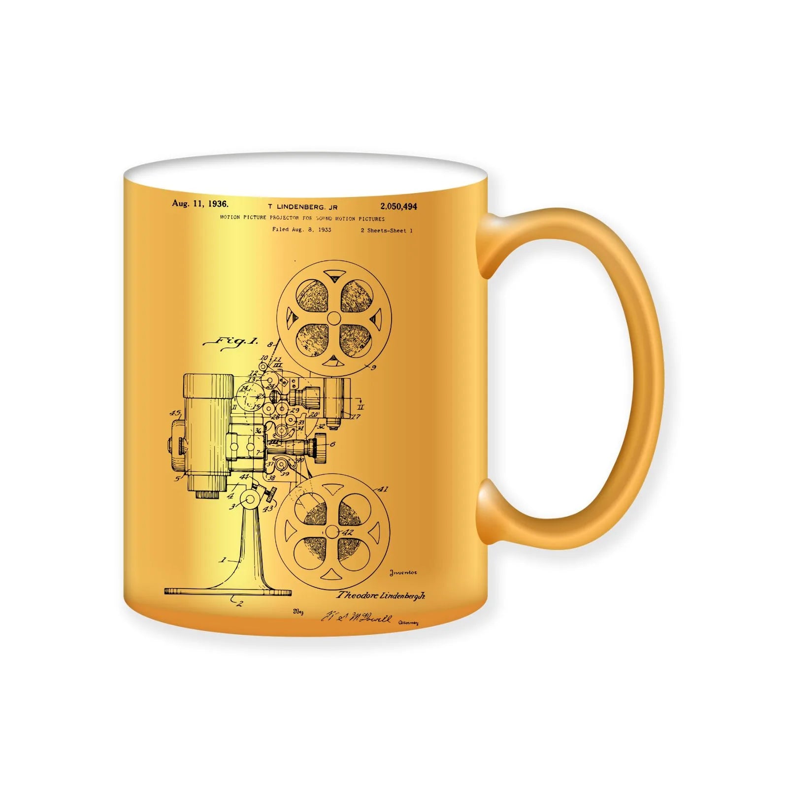 Camera Patent Mug M-CMP107 Desichalchitra