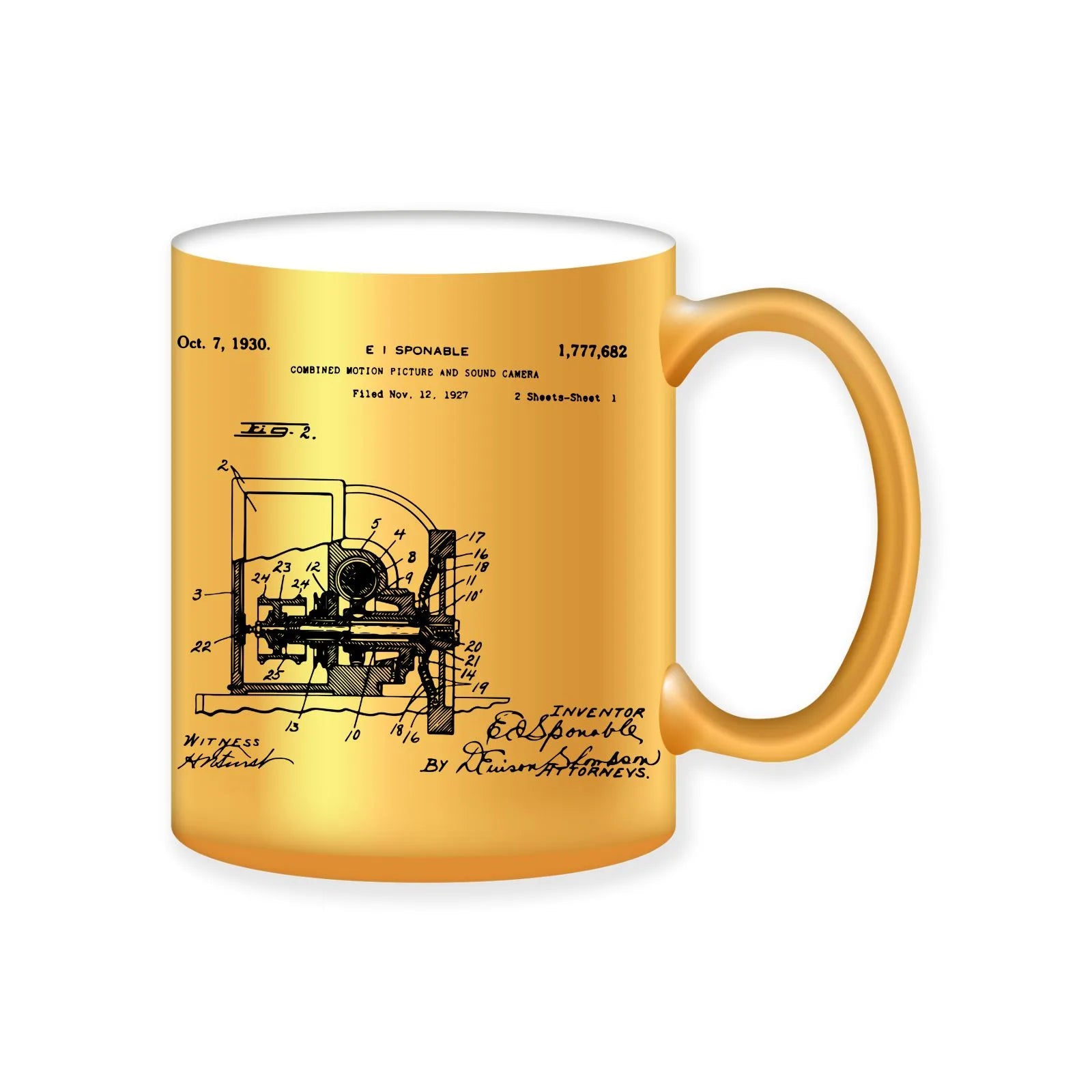 Camera Patent Mug M-CMP152 Desichalchitra