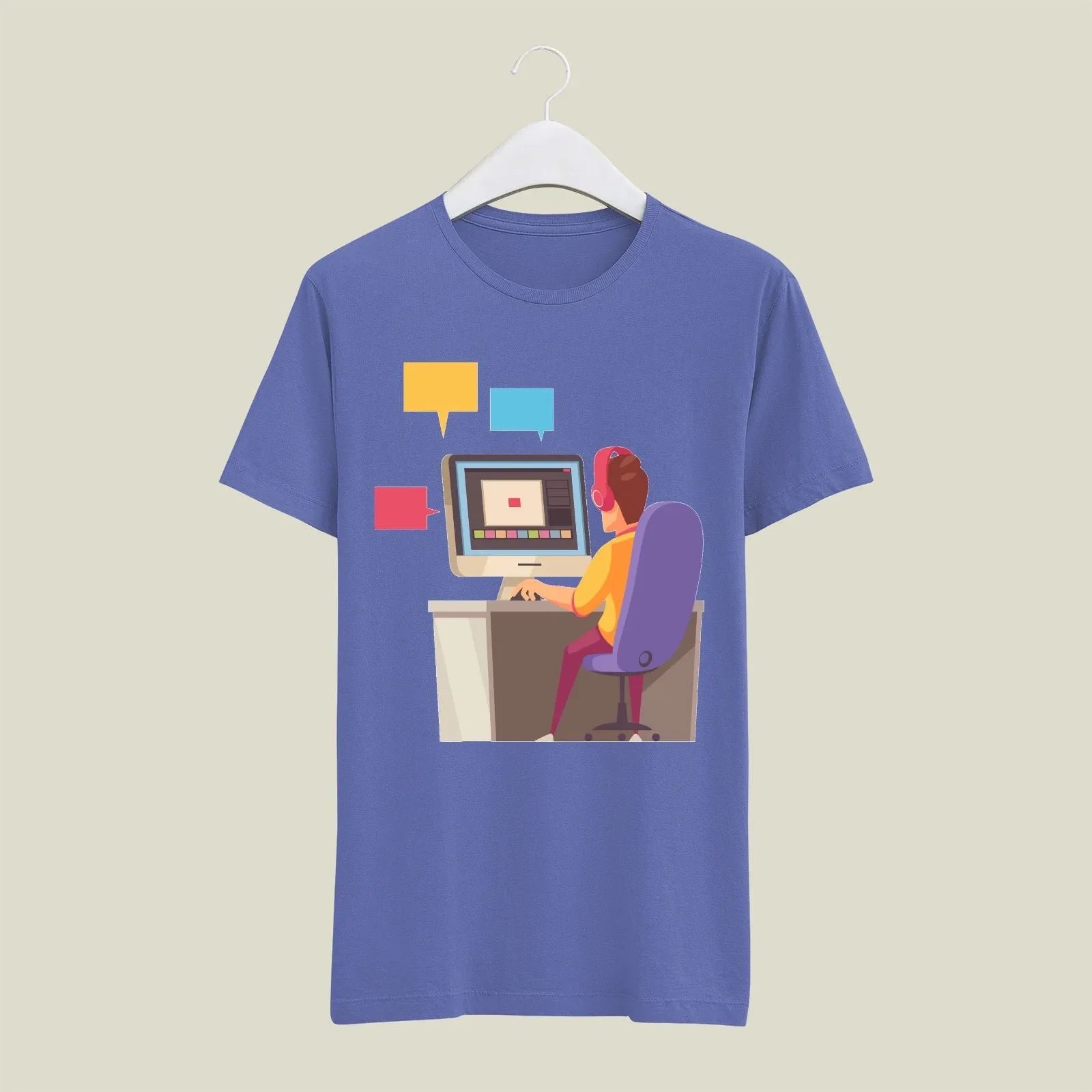 Editor T-Shirt T-ED32 Desichalchitra