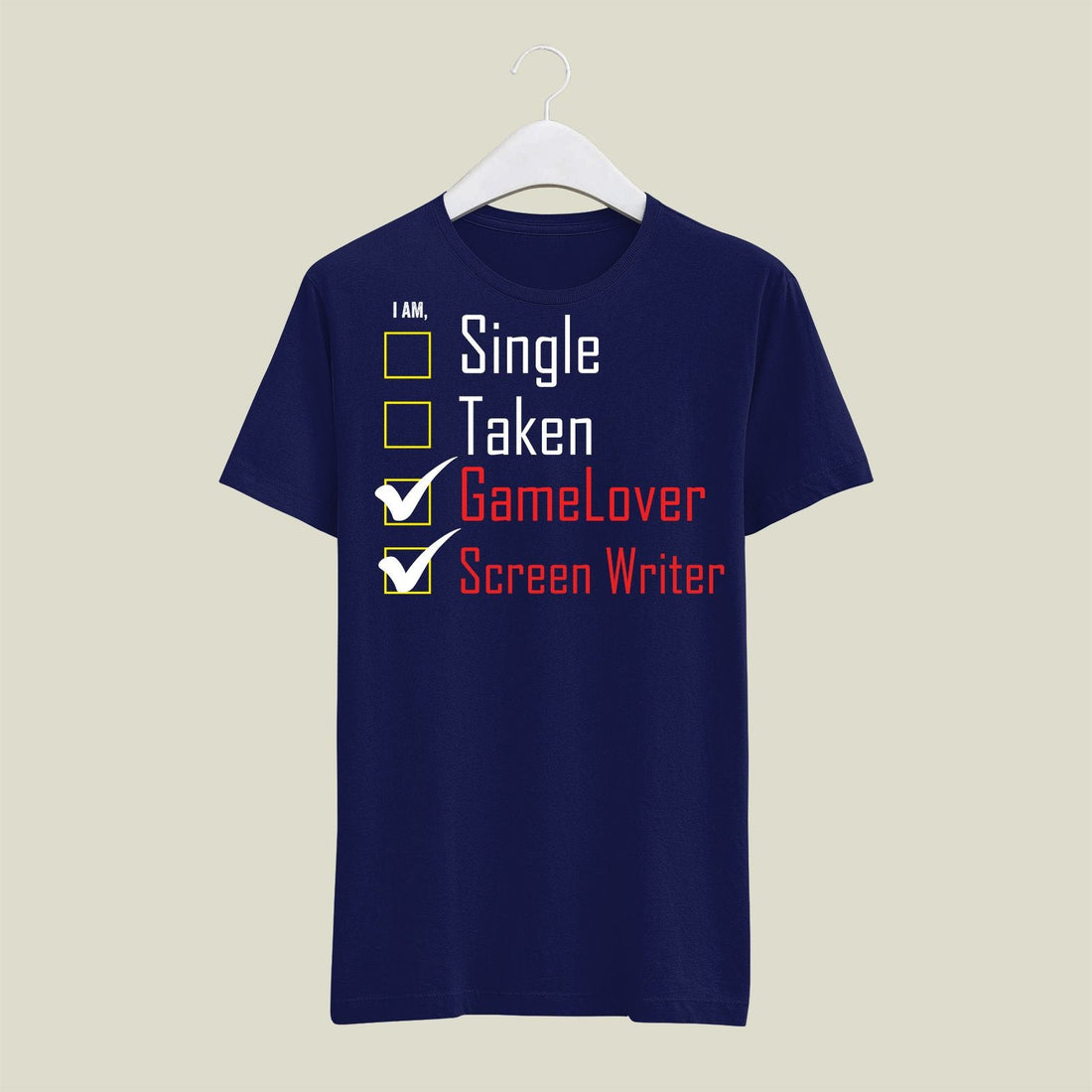 Writer T-Shirt T-WR132 Desichalchitra