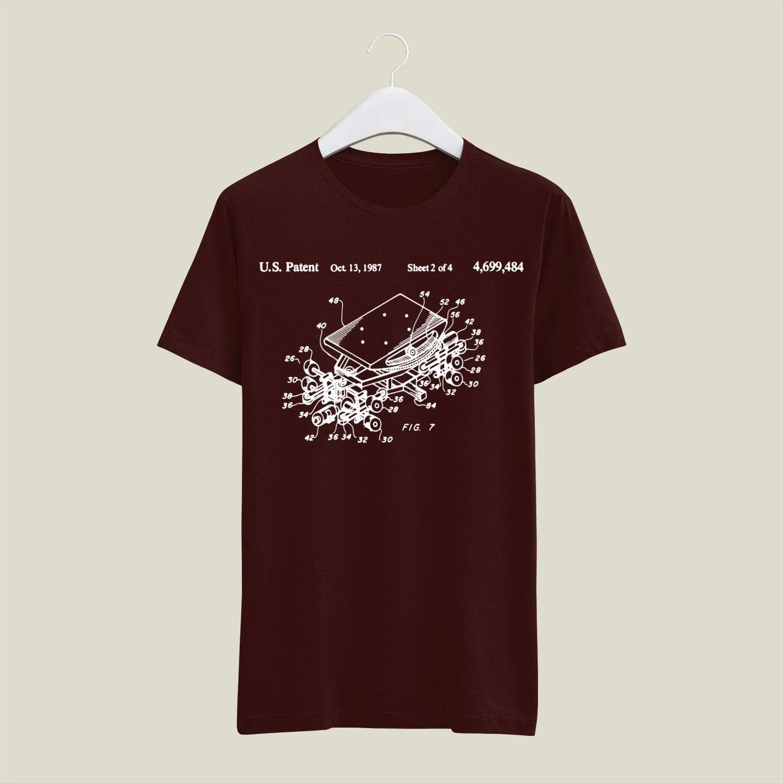 Camera Patent T-Shirt T-CMP176 Desichalchitra