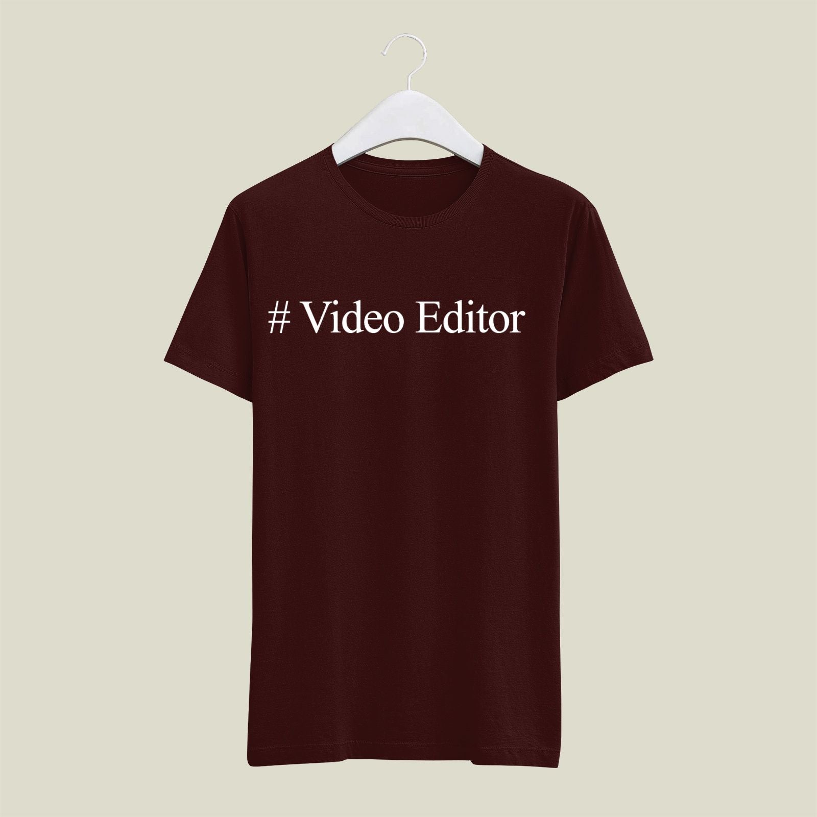 Video Editor T-Shirt T-VED3 Desichalchitra