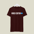 Video Editor T-Shirt T-VED6 Desichalchitra