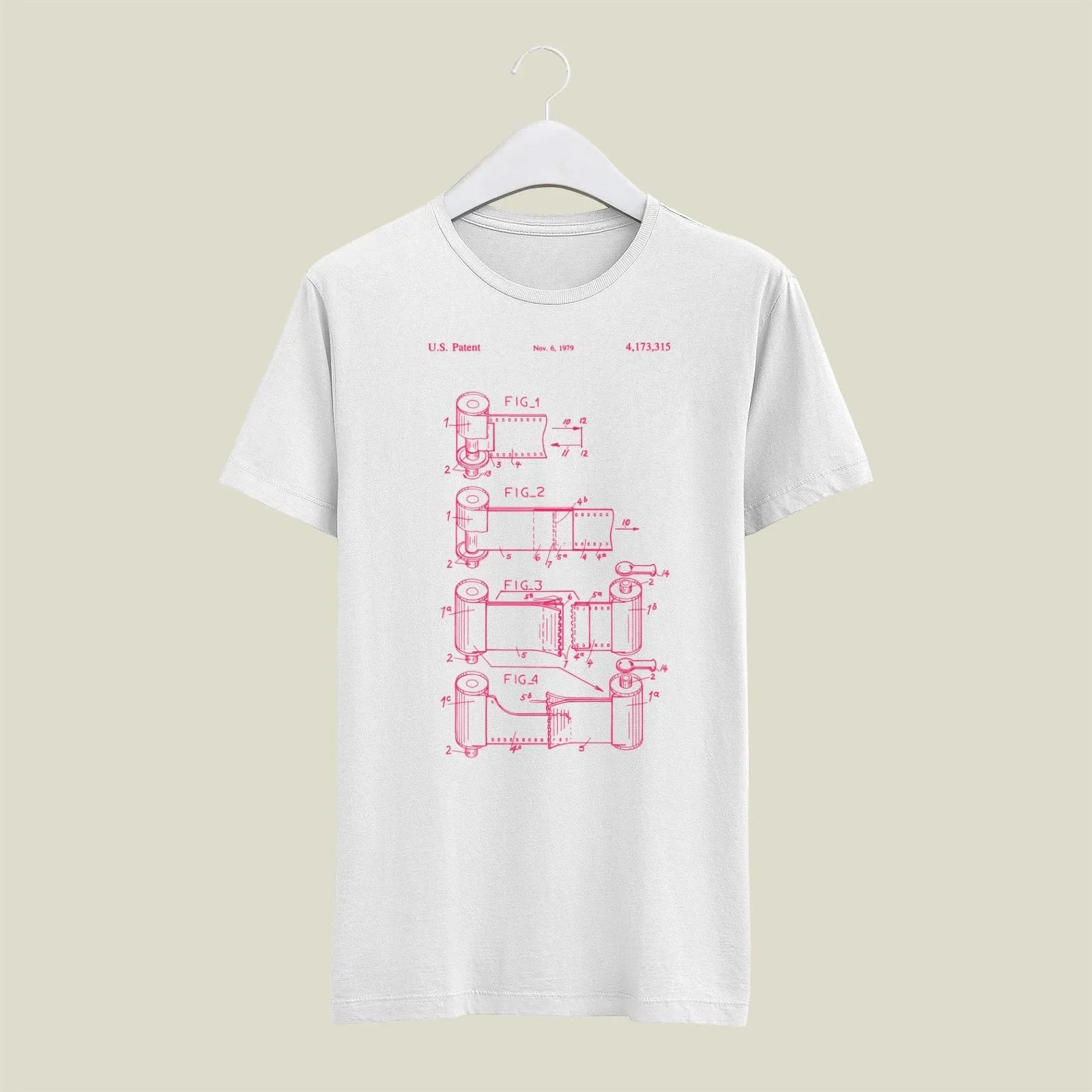 Camera Patent T-Shirt T-CMP196 Desichalchitra