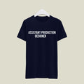 Assistant Production Designer T-Shirt T-PRD14 Desichalchitra