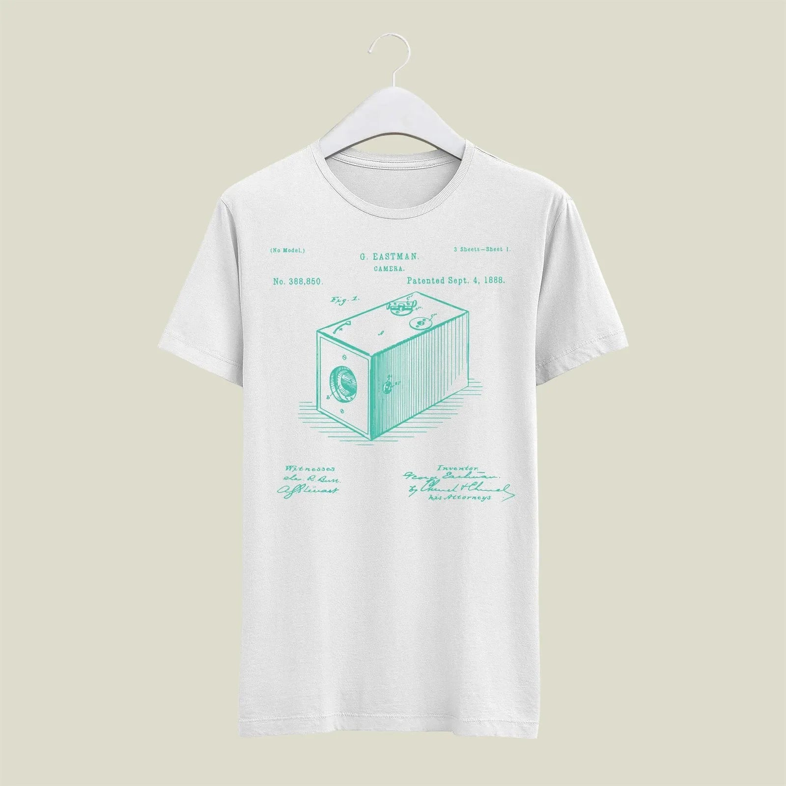 Camera Patent T-Shirt T-CMP194 Desichalchitra