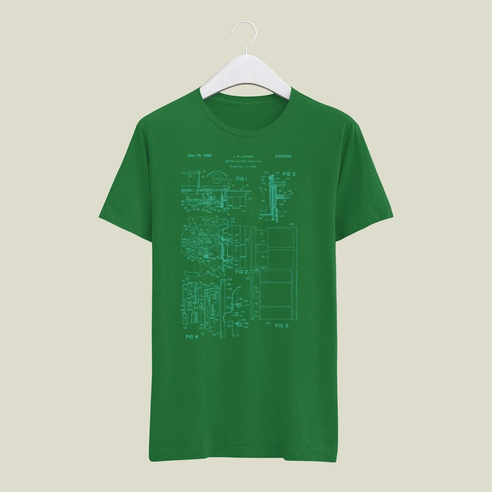 Camera Patent T-Shirt T-CMP199 Desichalchitra