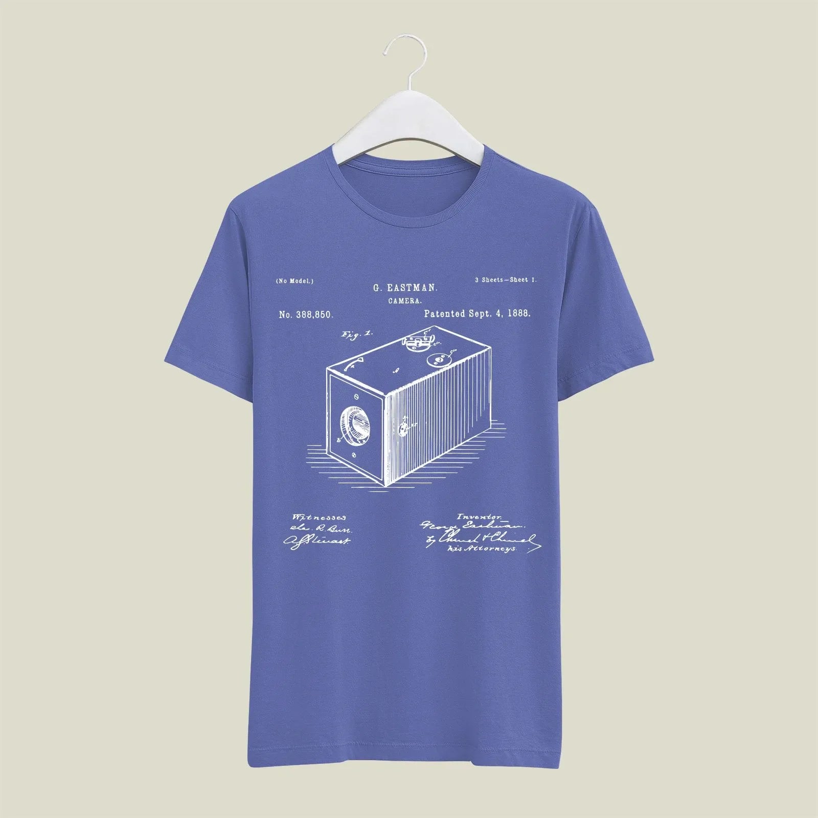 Camera Patent T-Shirt T-CMP171 Desichalchitra