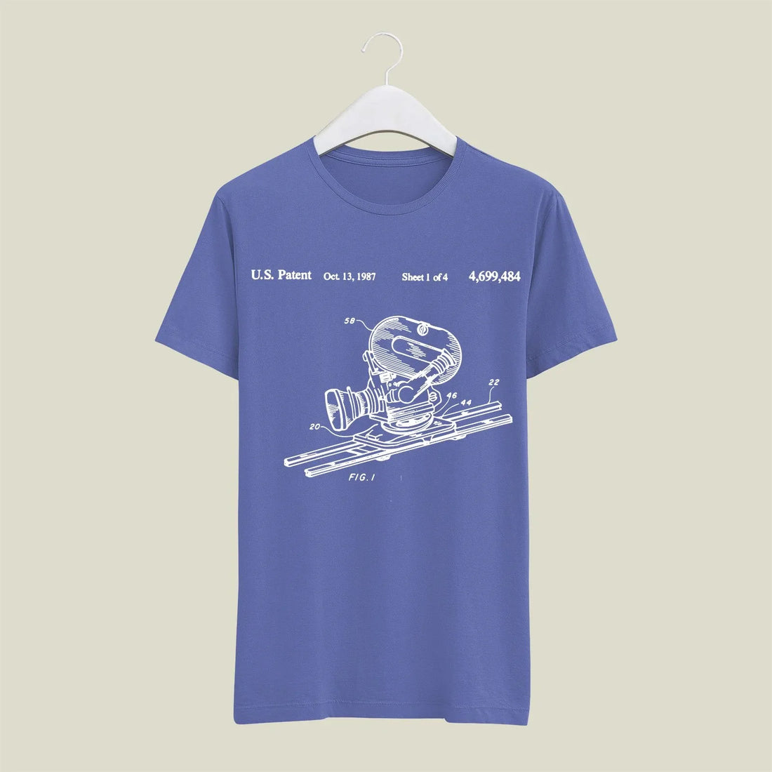 Camera Patent T-Shirt T-CMP178 Desichalchitra