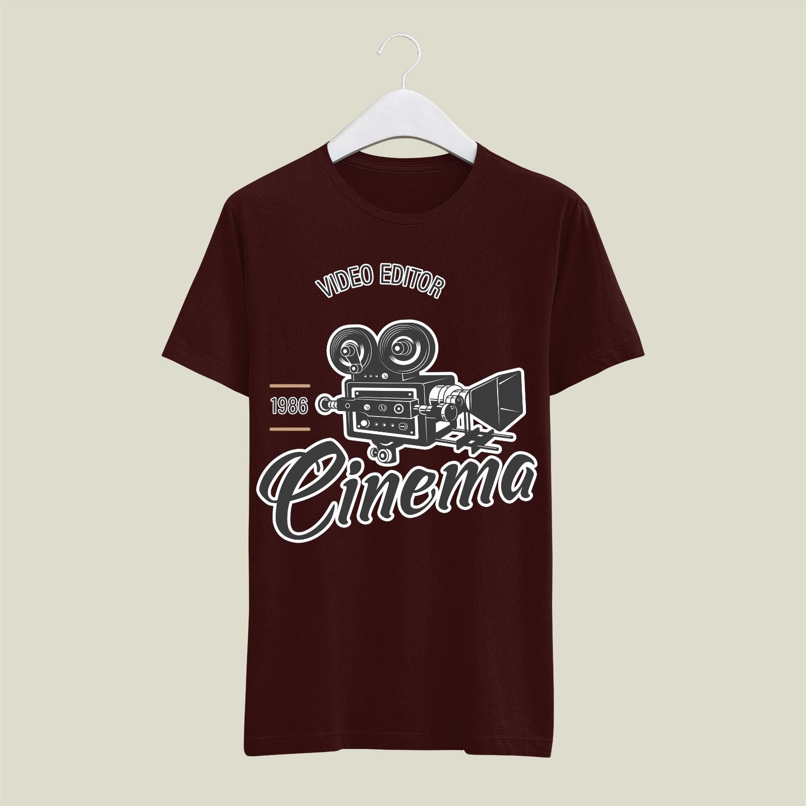 Video Editor T-Shirt T-VED9 Desichalchitra