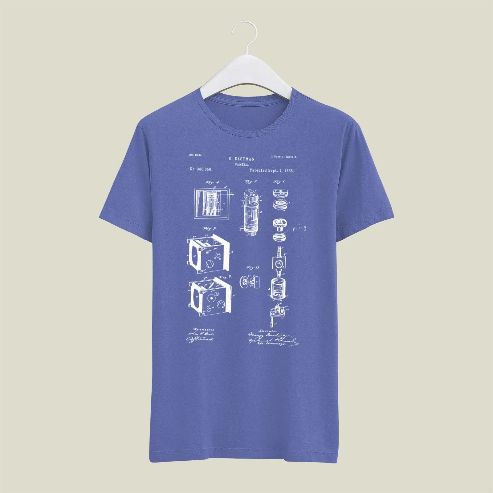 Camera Patent T-Shirt T-CMP209 Desichalchitra
