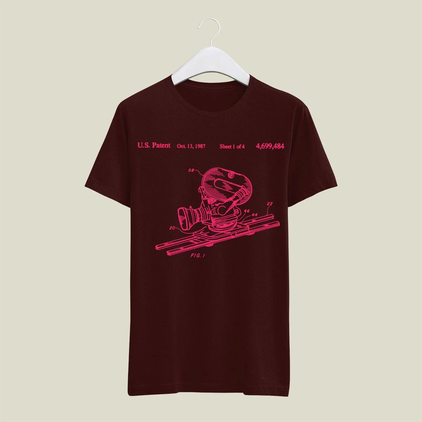 Camera Patent T-Shirt T-CMP163 Desichalchitra