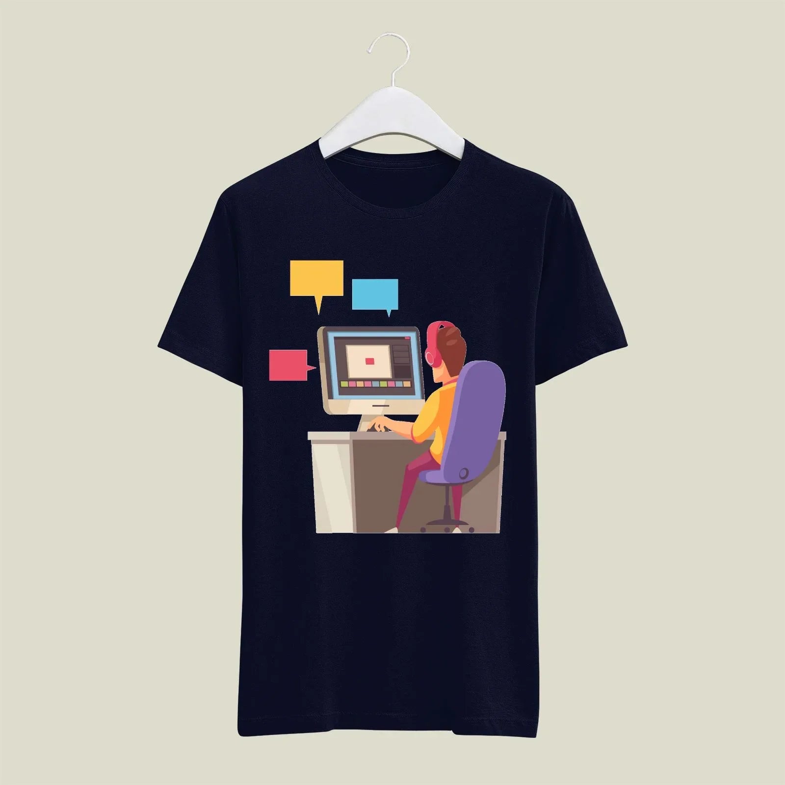 Editor T-Shirt T-ED32 Desichalchitra