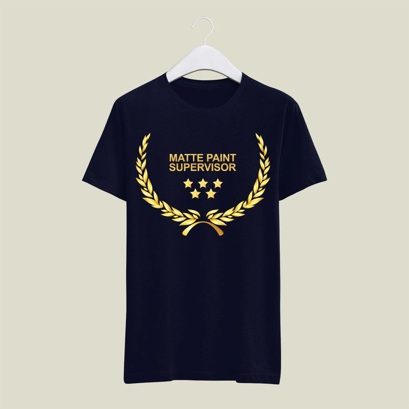 Matte Paint Supervisor T-Shirt T-MPS6 Desichalchitra