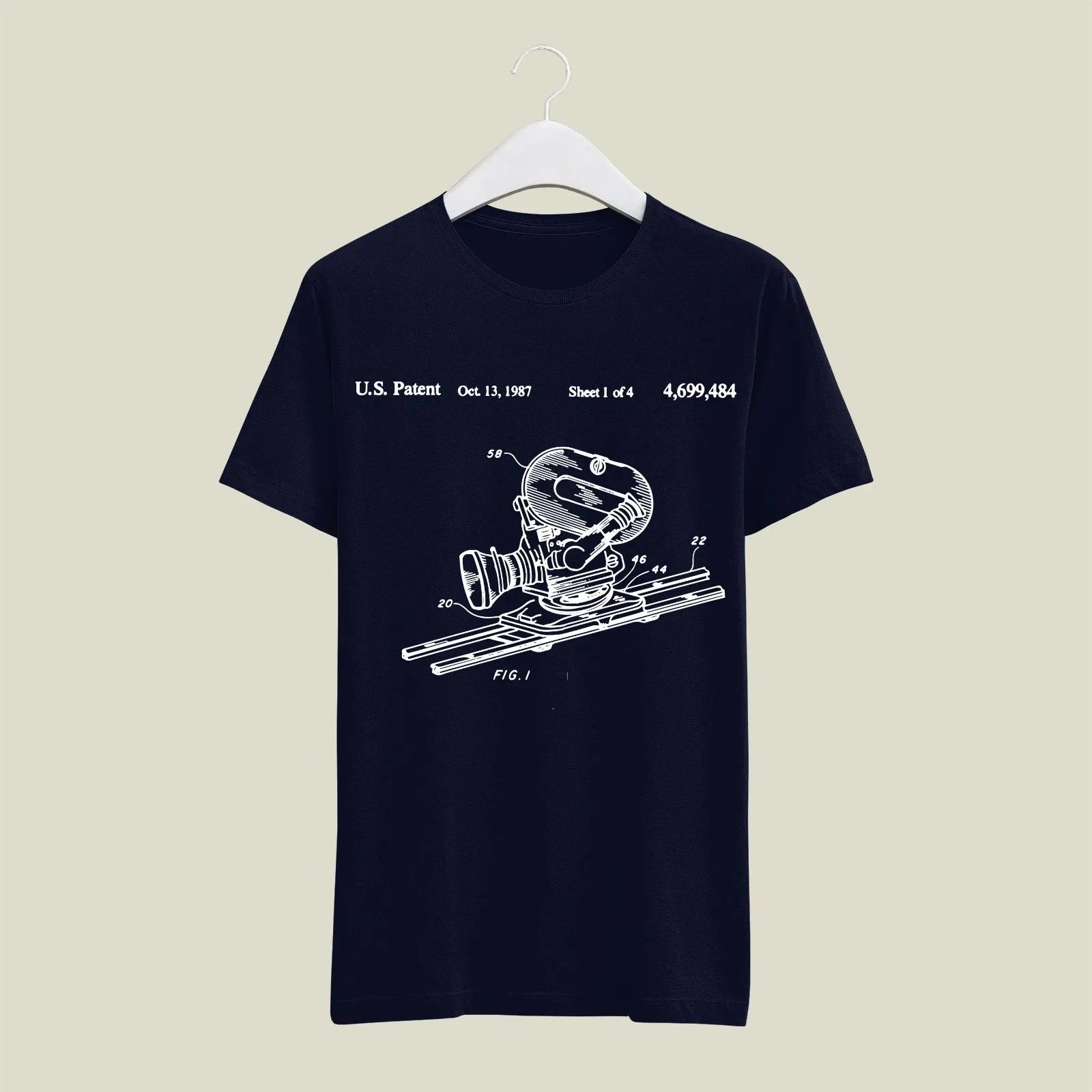 Camera Patent T-Shirt T-CMP178 Desichalchitra