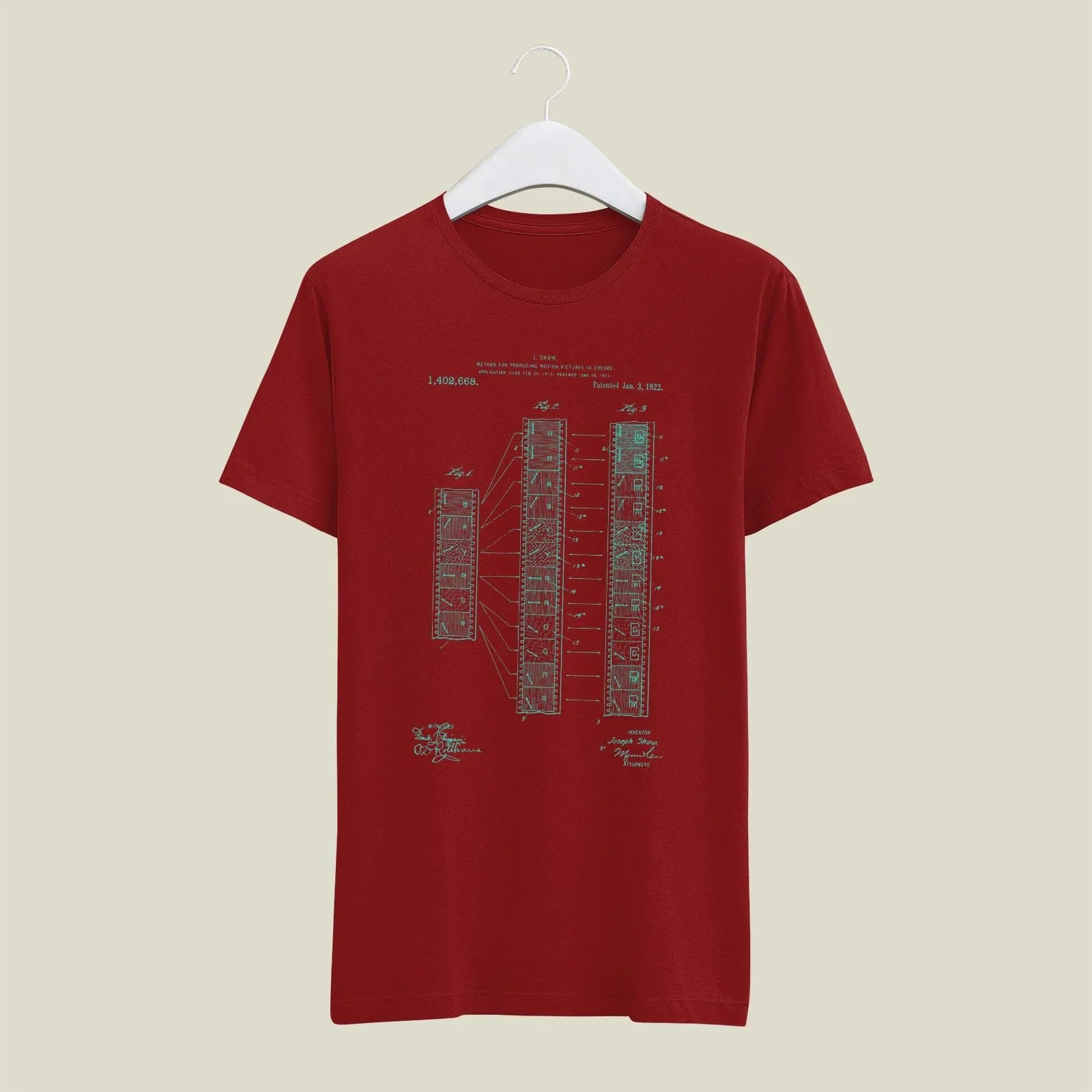 Camera Patent T-Shirt T-CMP165 Desichalchitra