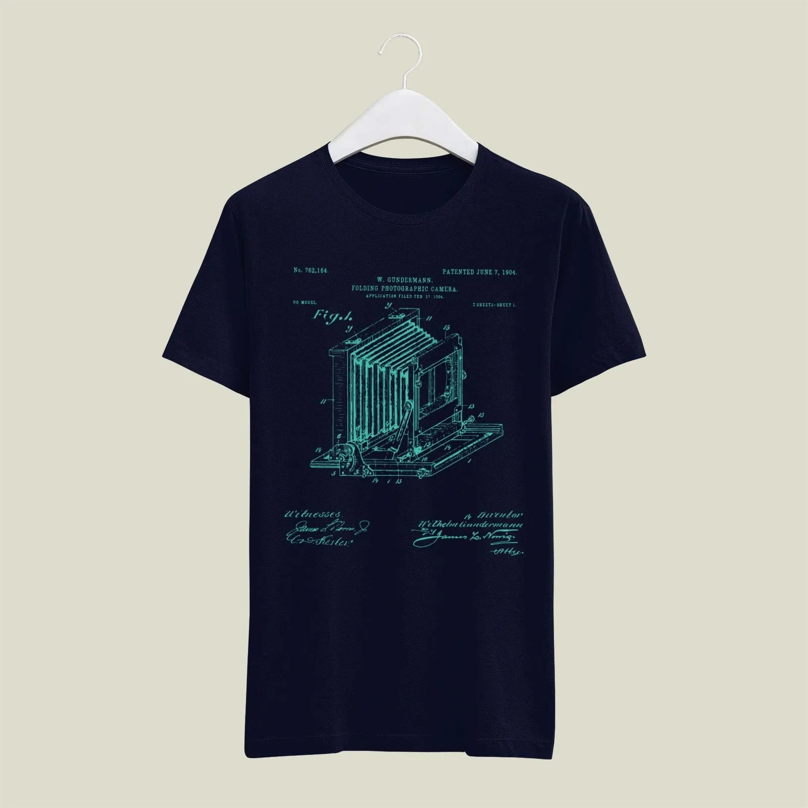 Camera Patent T-Shirt T-CMP168 Desichalchitra