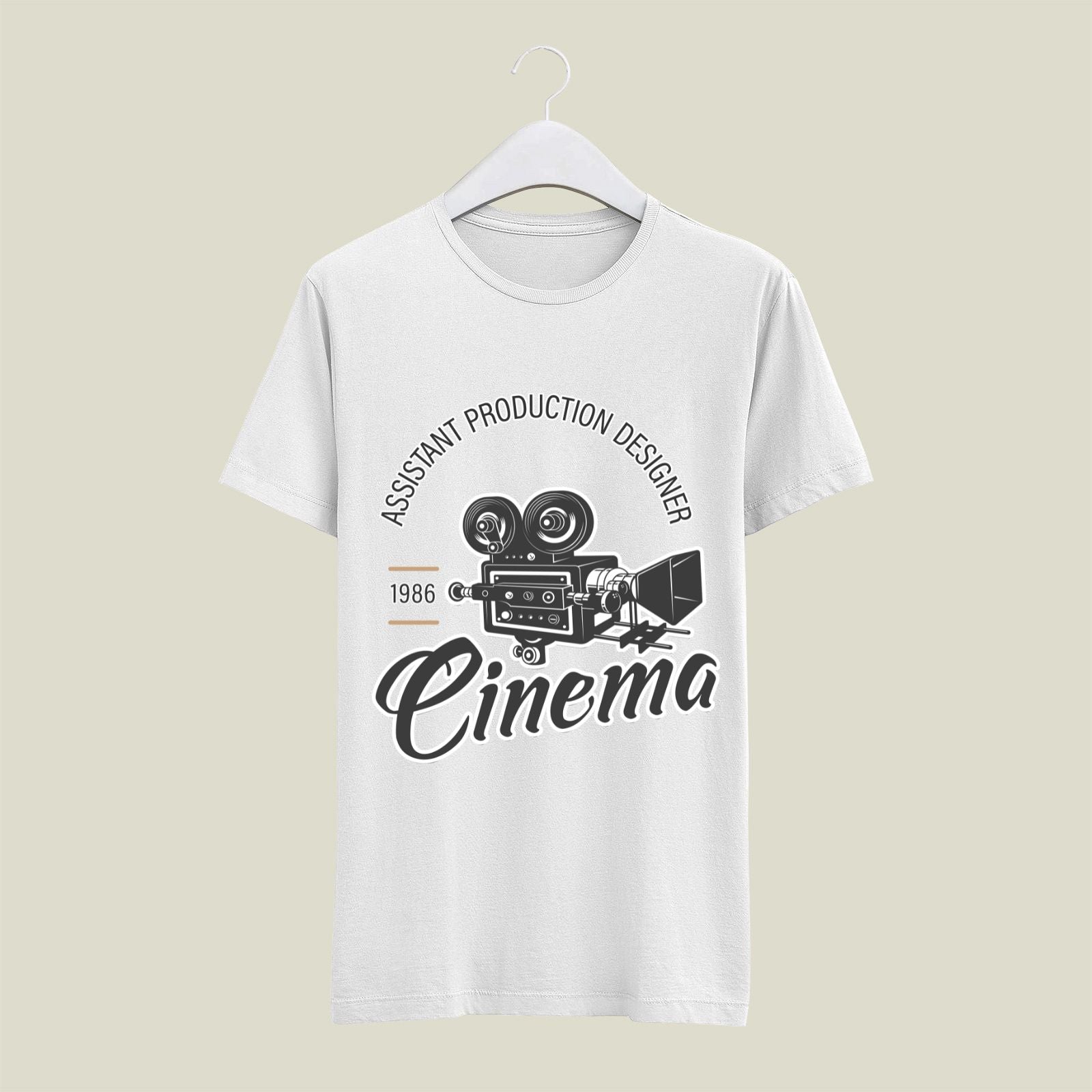 Assistant Production Designer T-Shirt T-PRD9 Desichalchitra