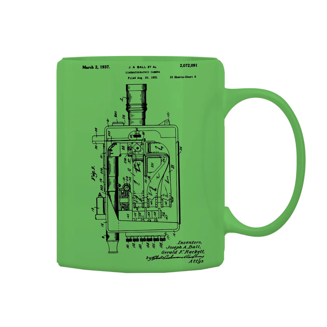 Camera Patent Mug M-CMP170 Desichalchitra