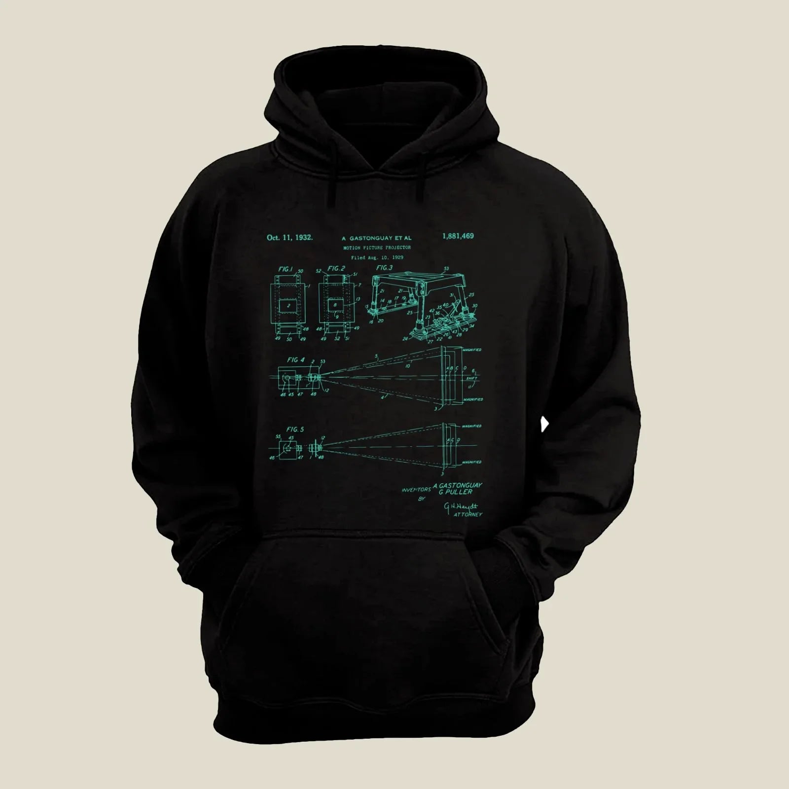 Camera Patent Hoodie H-CMP205 Desichalchitra