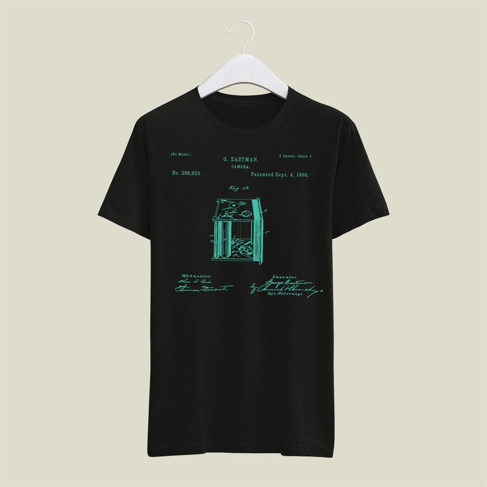 Camera Patent T-Shirt T-CMP208 Desichalchitra