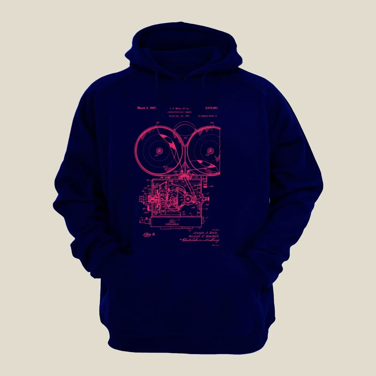 Camera Patent Hoodie H-CMP198 Desichalchitra