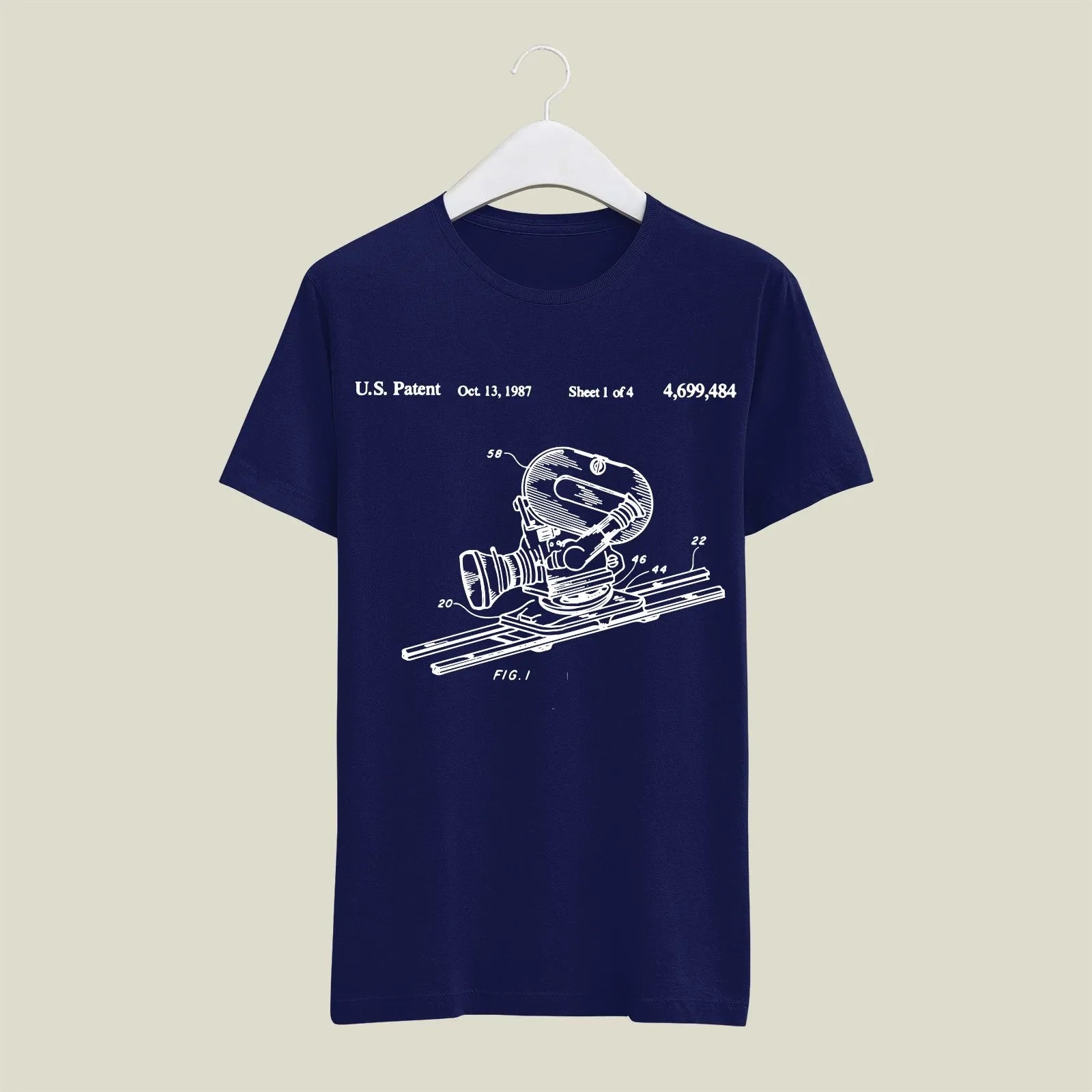 Camera Patent T-Shirt T-CMP178 Desichalchitra