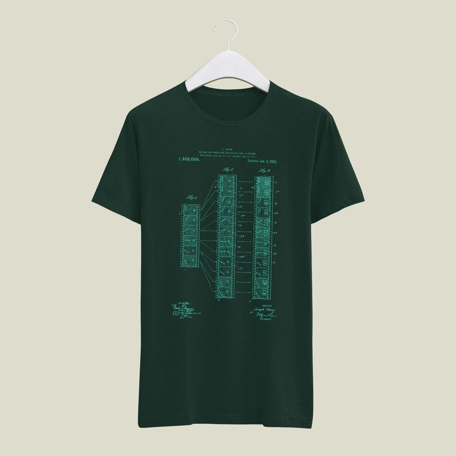 Camera Patent T-Shirt T-CMP165 Desichalchitra