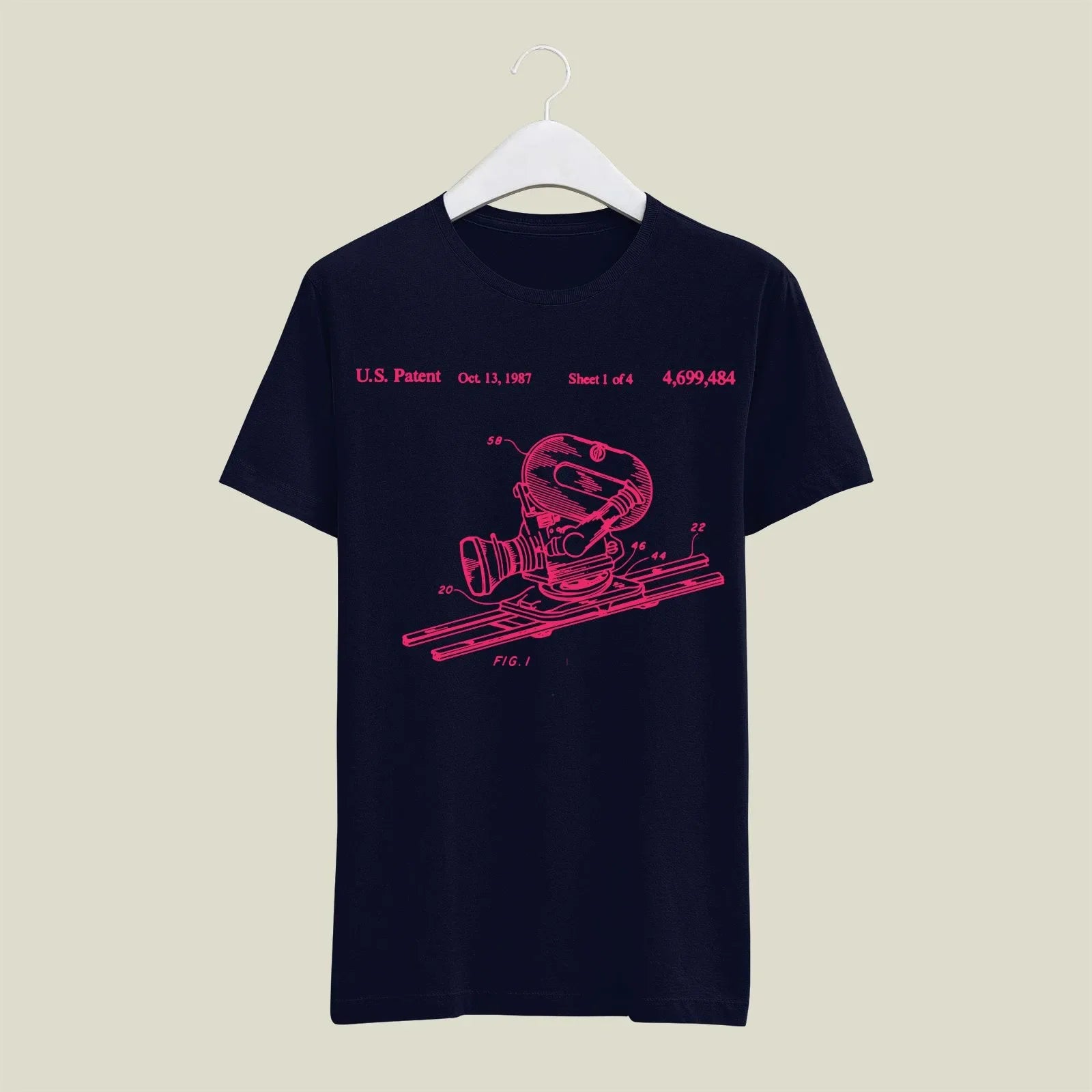 Camera Patent T-Shirt T-CMP163 Desichalchitra