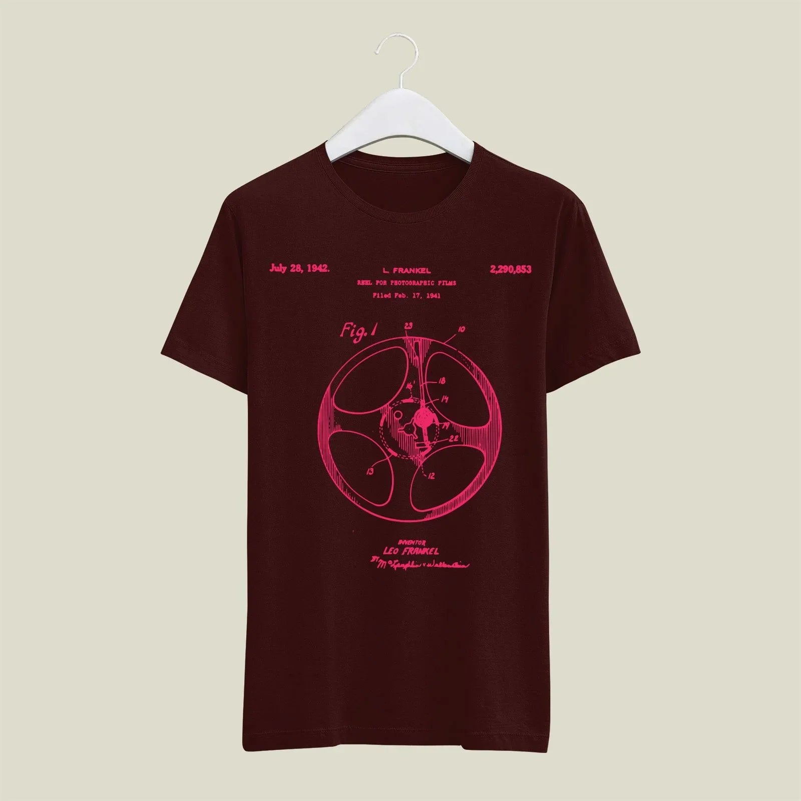 Camera Patent T-Shirt T-CMP173 Desichalchitra