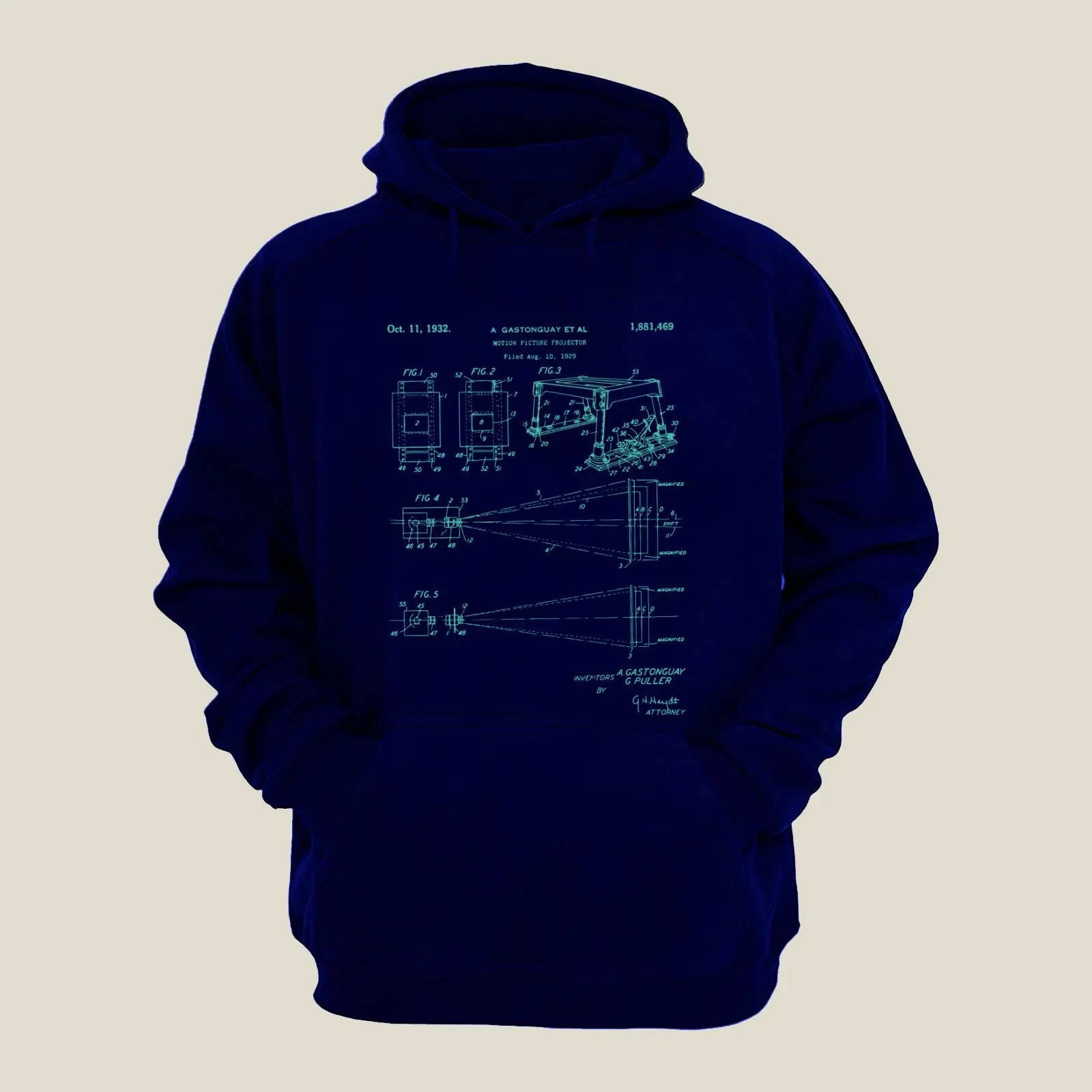 Camera Patent Hoodie H-CMP205 Desichalchitra