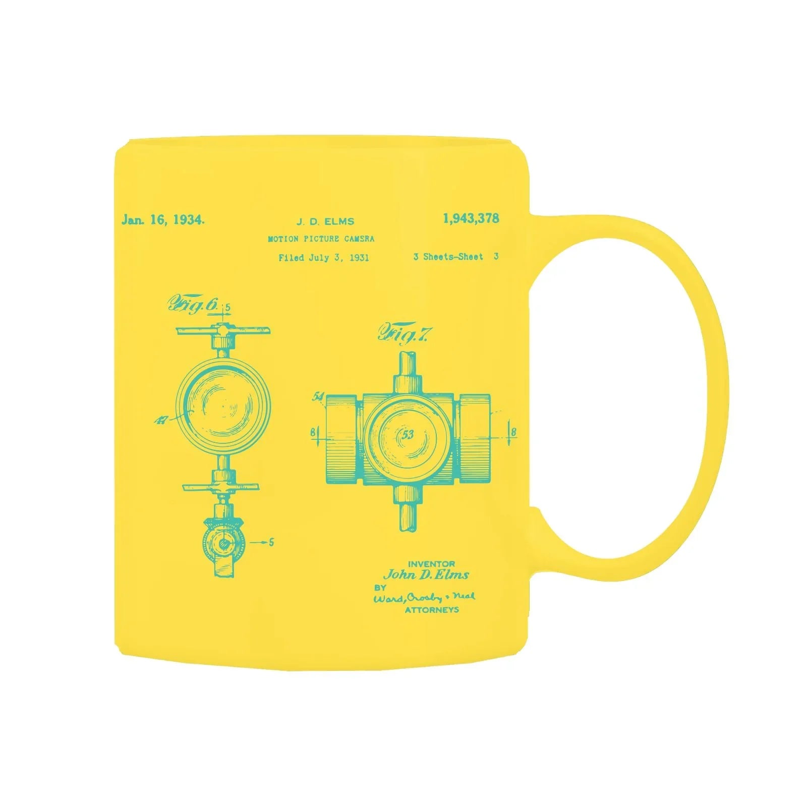 Camera Patent Mug M-CMP202 Desichalchitra