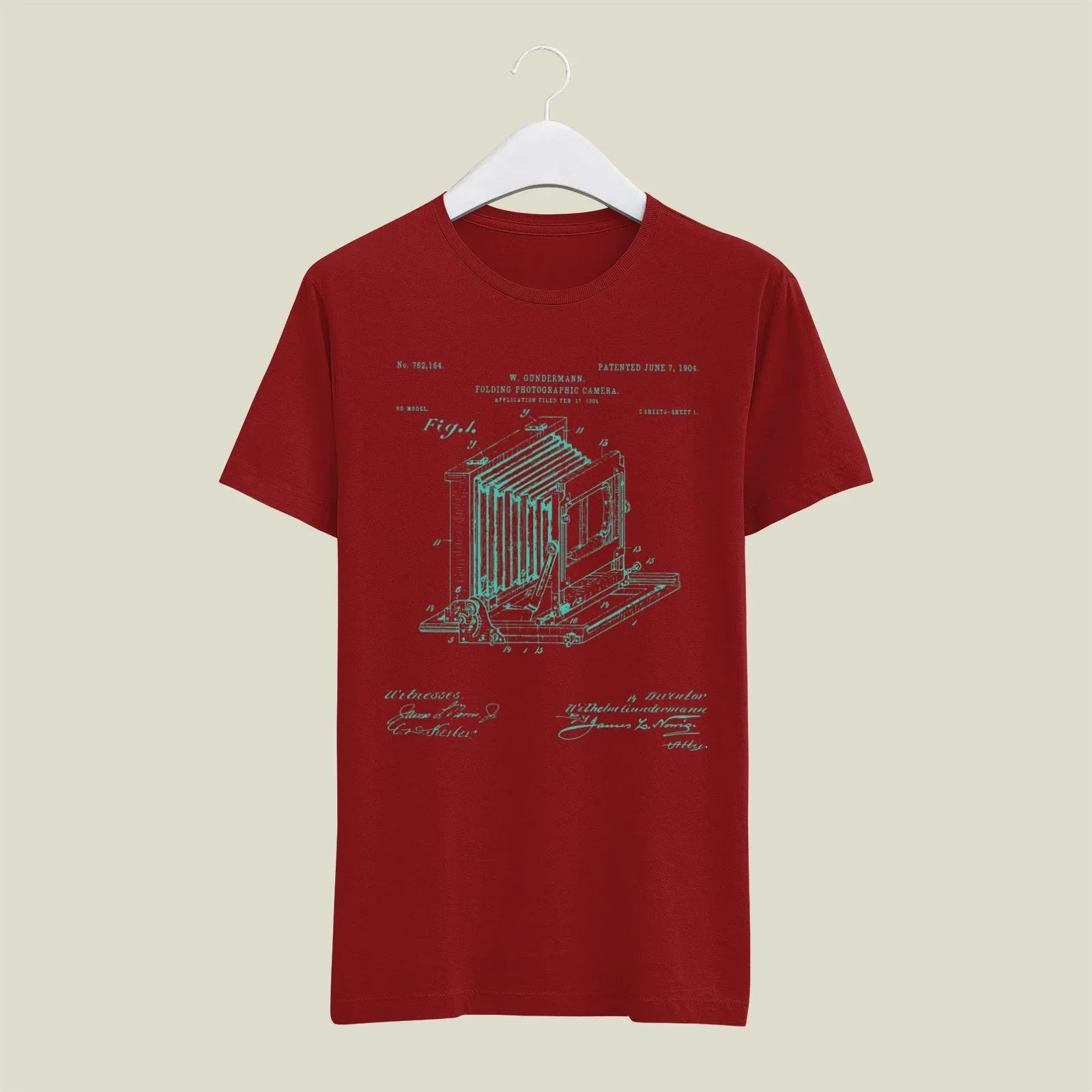 Camera Patent T-Shirt T-CMP168 Desichalchitra