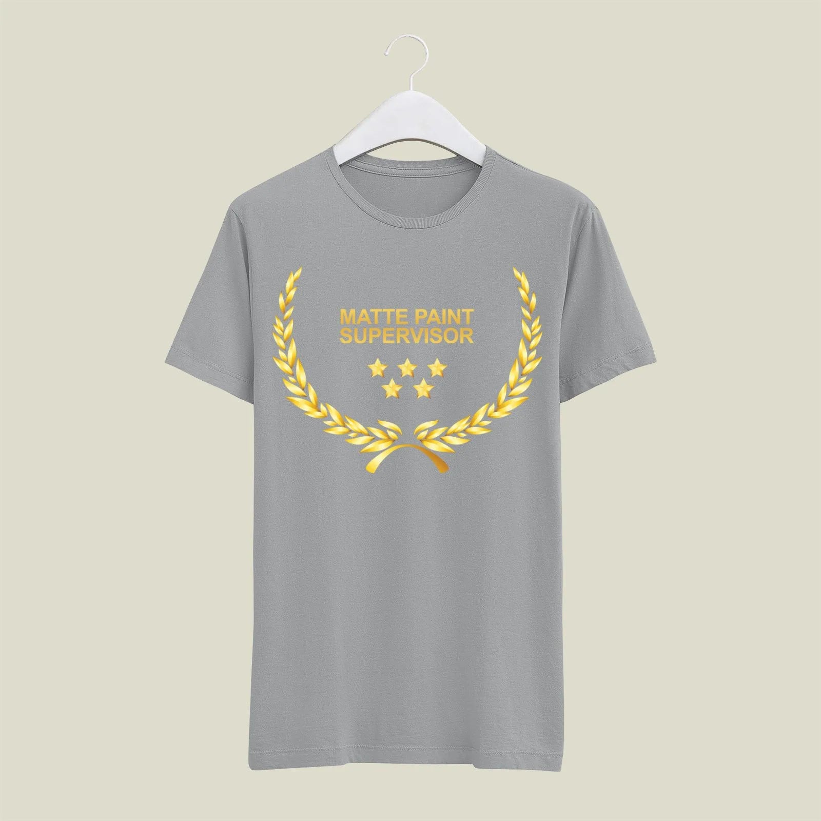 Matte Paint Supervisor T-Shirt T-MPS6 Desichalchitra