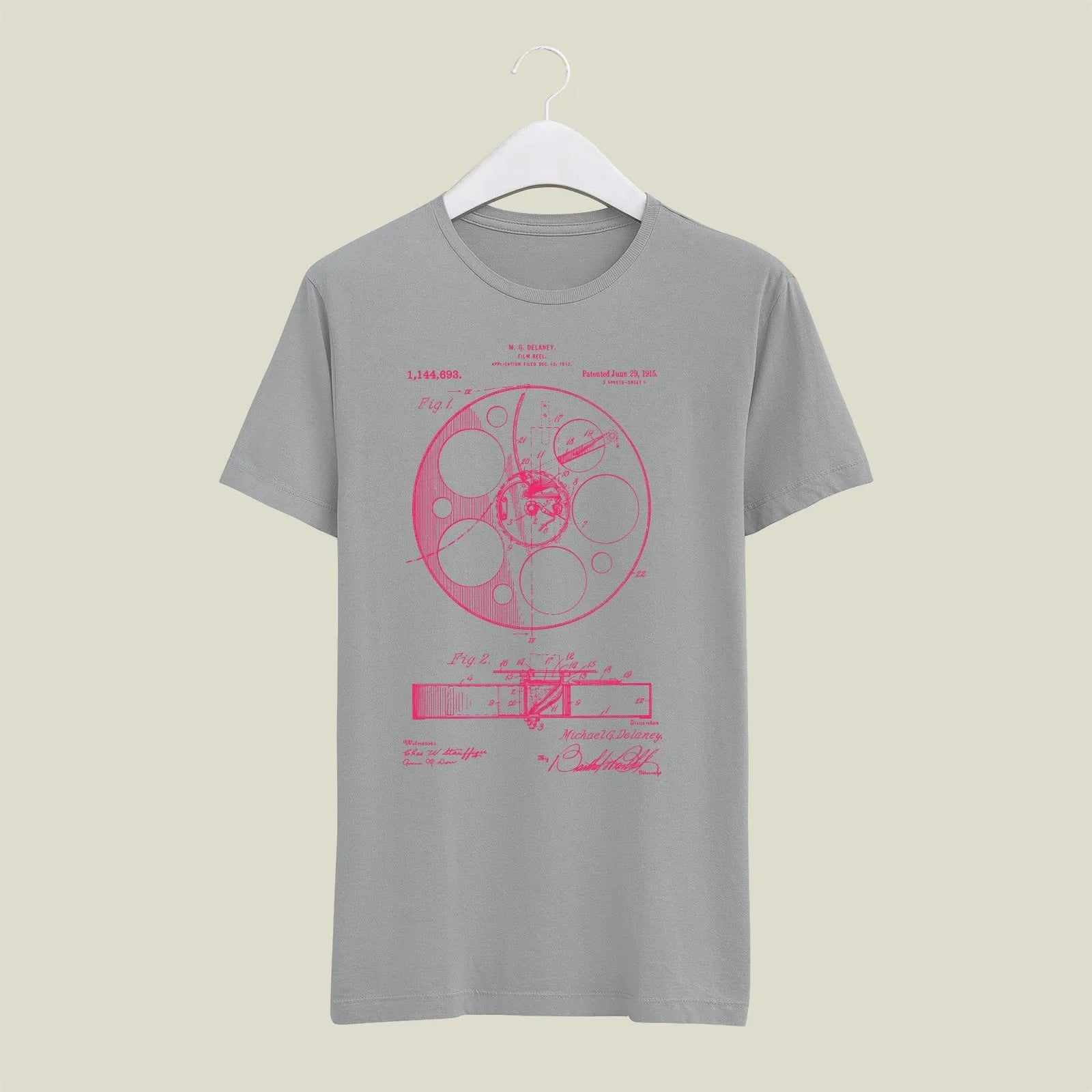 Camera Patent T-Shirt T-CMP157 Desichalchitra