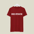 Video Operator T-Shirt T-VO14 Desichalchitra