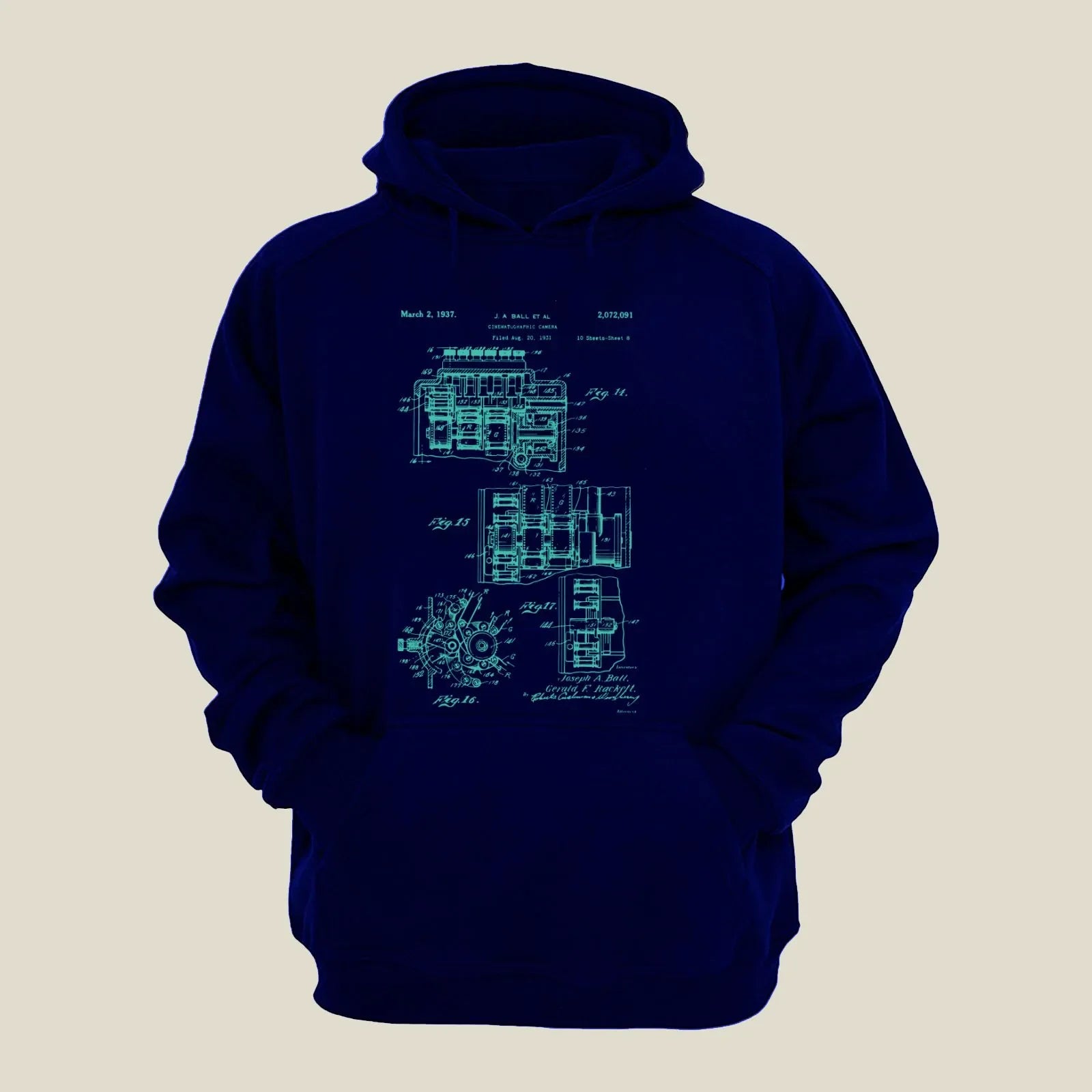 Camera Patent Hoodie H-CMP192 Desichalchitra