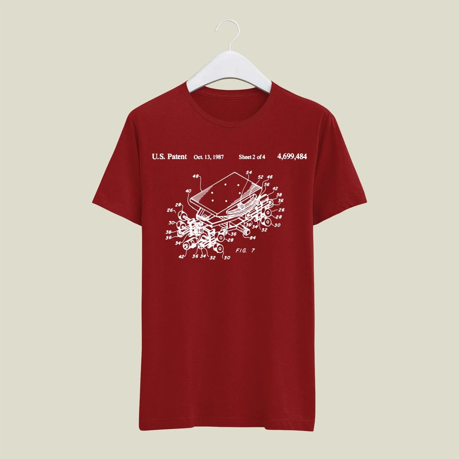 Camera Patent T-Shirt T-CMP176 Desichalchitra