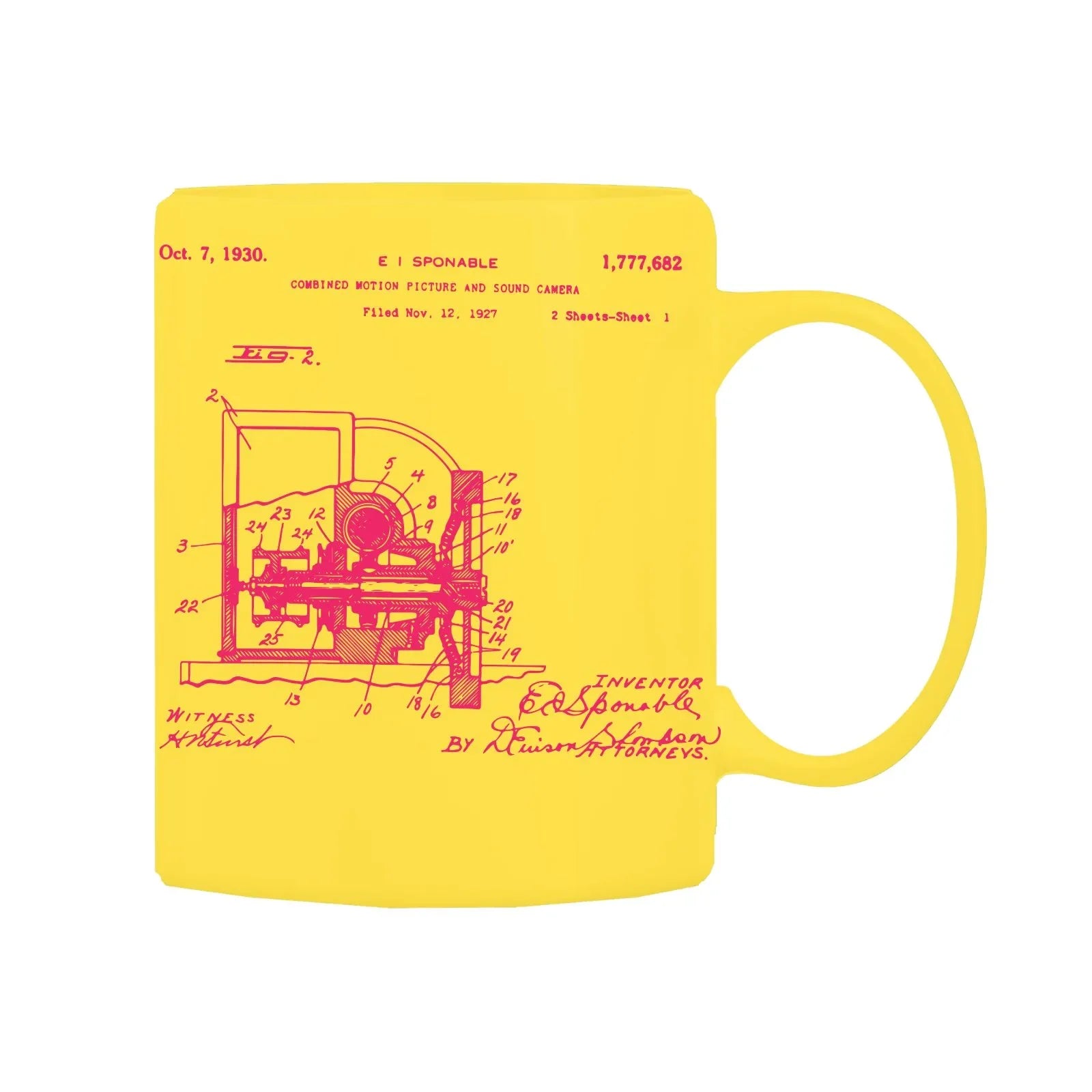 Camera Patent Mug M-CMP26 Desichalchitra