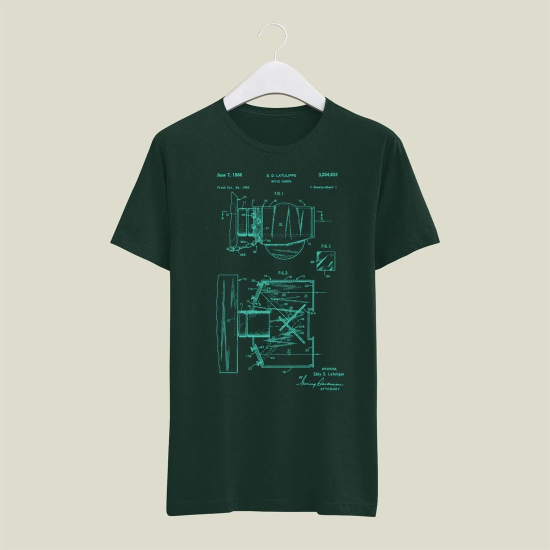 Camera Patent T-Shirt T-CMP166 Desichalchitra