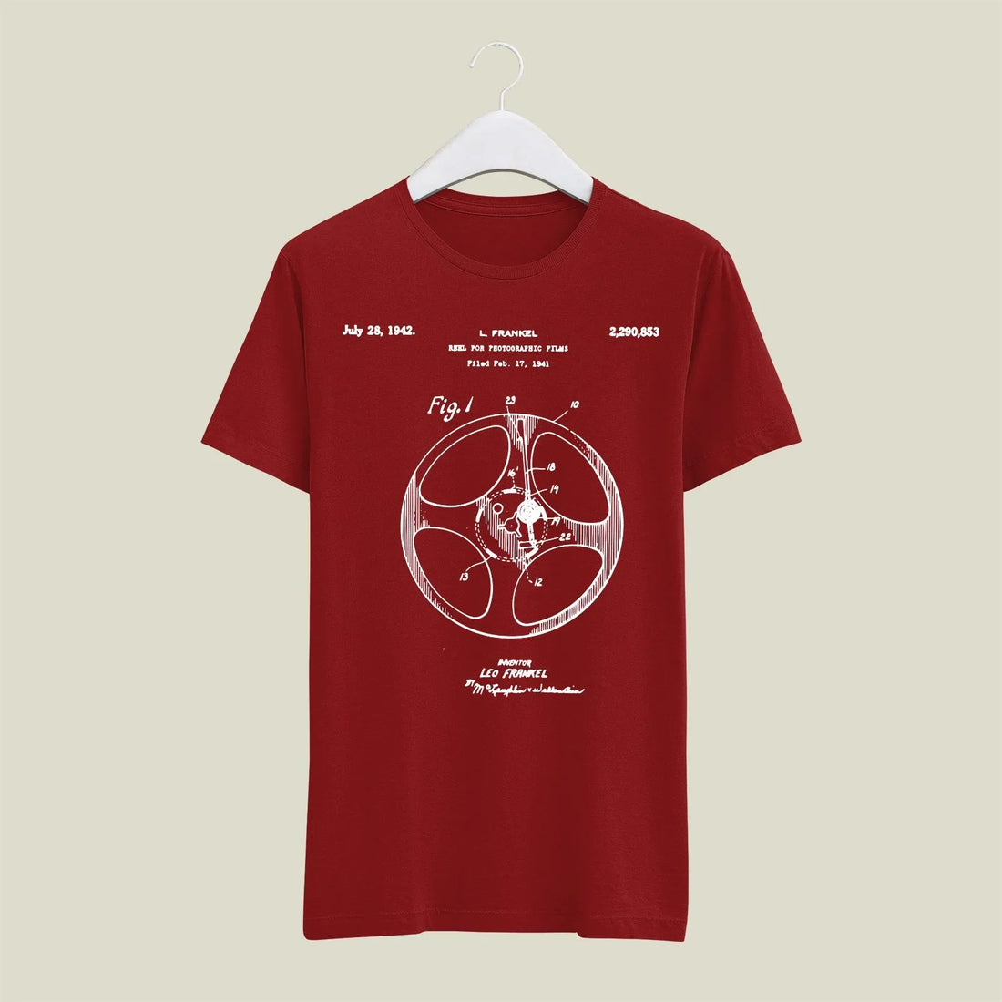 Camera Patent T-Shirt T-CMP184 Desichalchitra