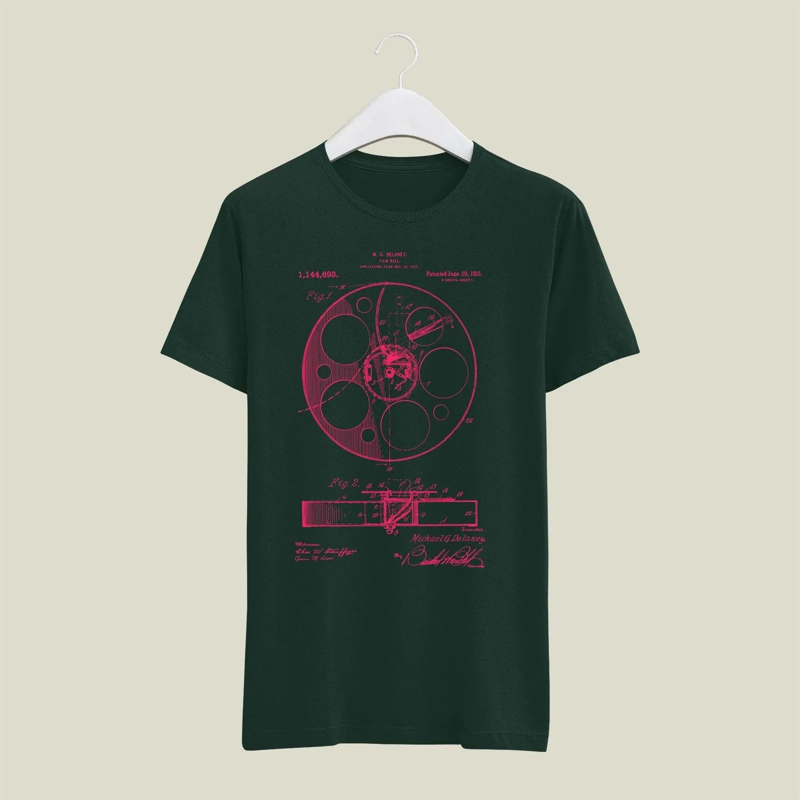 Camera Patent T-Shirt T-CMP157 Desichalchitra