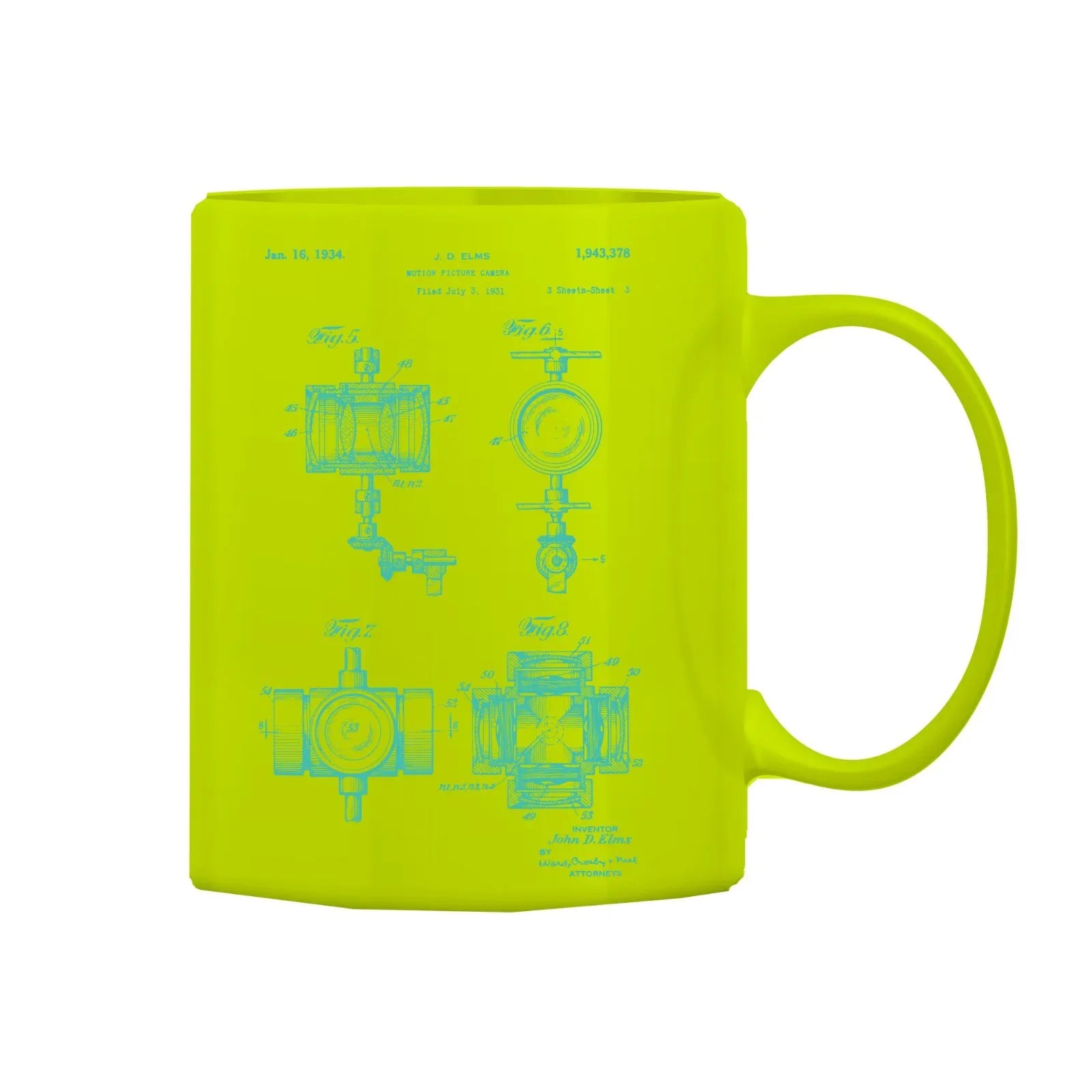 Camera Patent Mug M-CMP210 Desichalchitra
